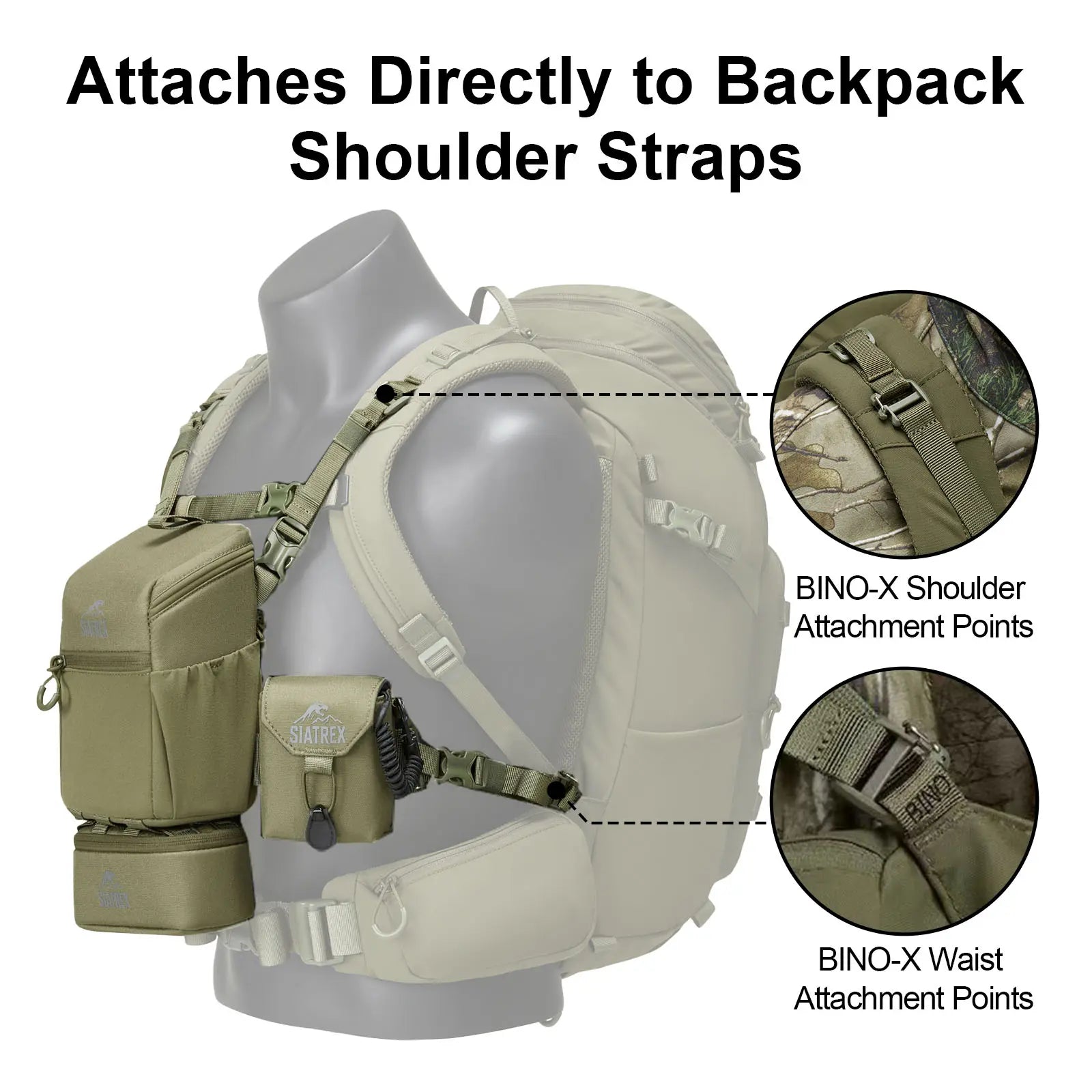 BINO‑X Full Modular Binocular Harness System