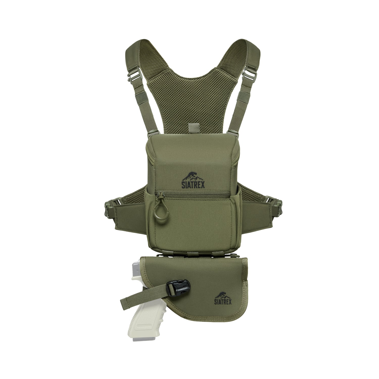 BINO-X 2-in-1 Magnetic Closure Binocular Harness with Concealed Carry Pouch