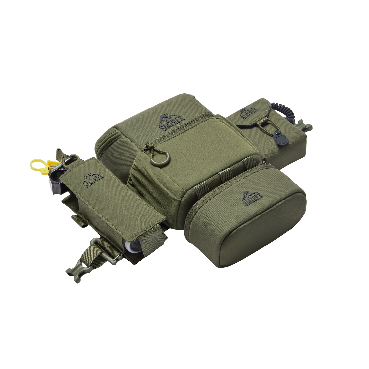 BINO-X 3-in-1 Magnetic Closure Binocular Harness with Bear Spray & Rangefinder Pouches