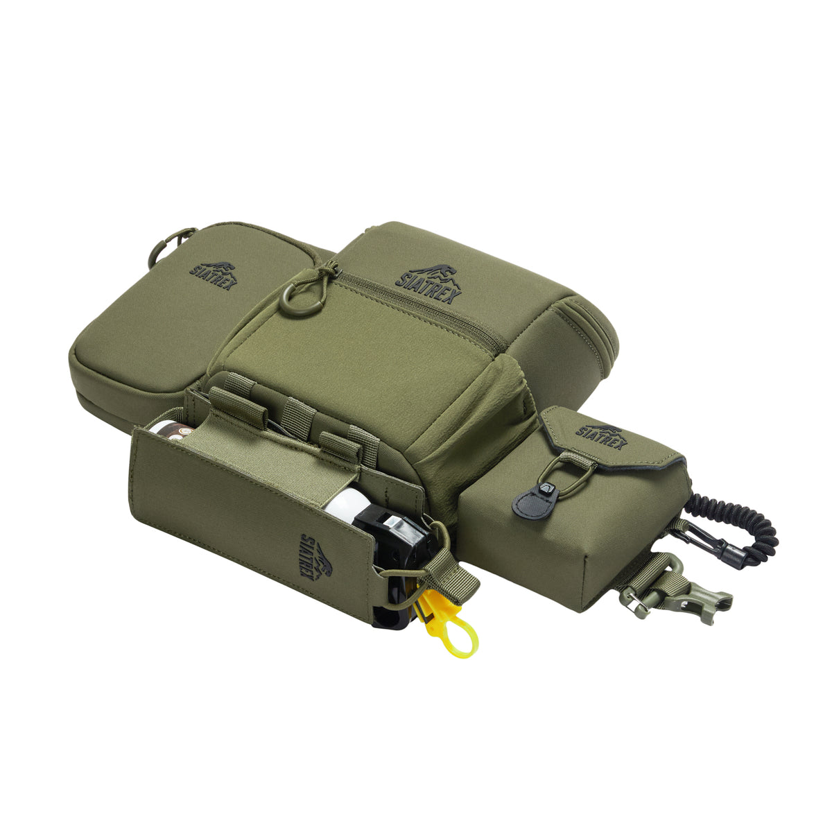 BINO-X 2-in-1 Magnetic Closure Binocular Harness with Bear Spray Pouch