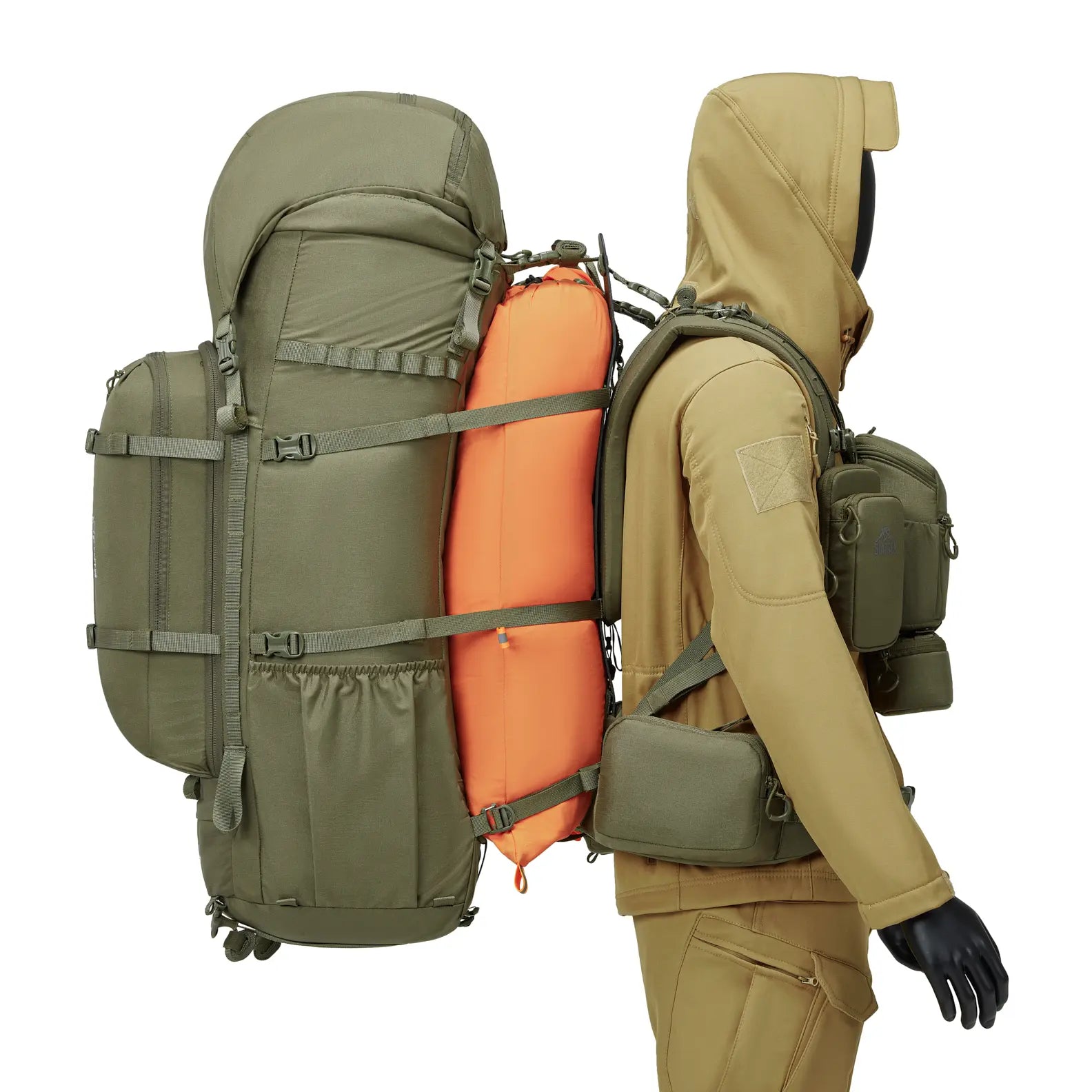 APEX 5000 Carbon Frame Hunting Backpack (80L)