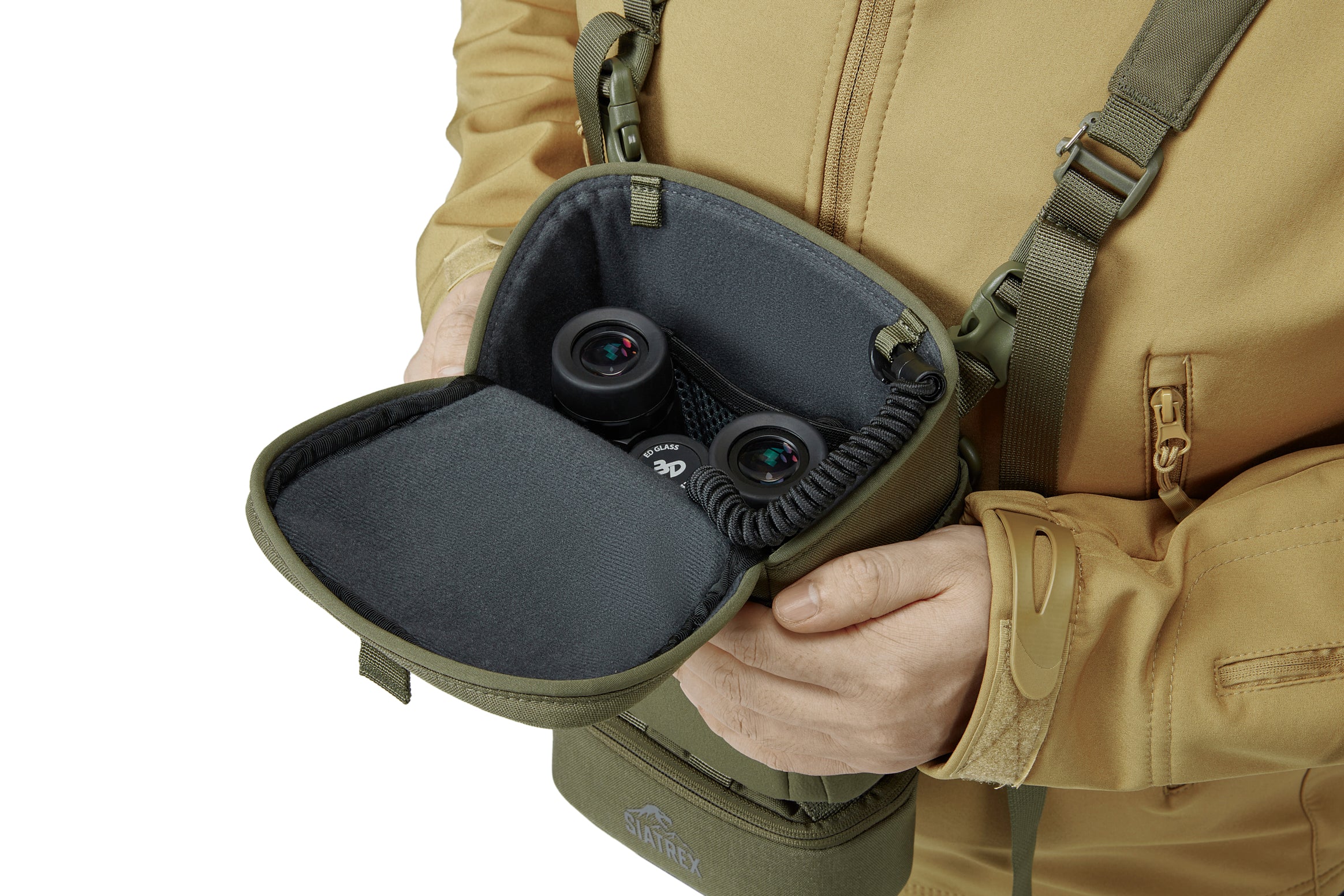 BINO-X Binocular Harness with Bottom Pouch