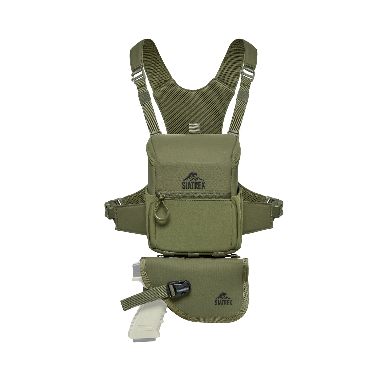 BINO-X 2-in-1 Magnetic Closure Binocular Harness with Concealed Carry Pouch