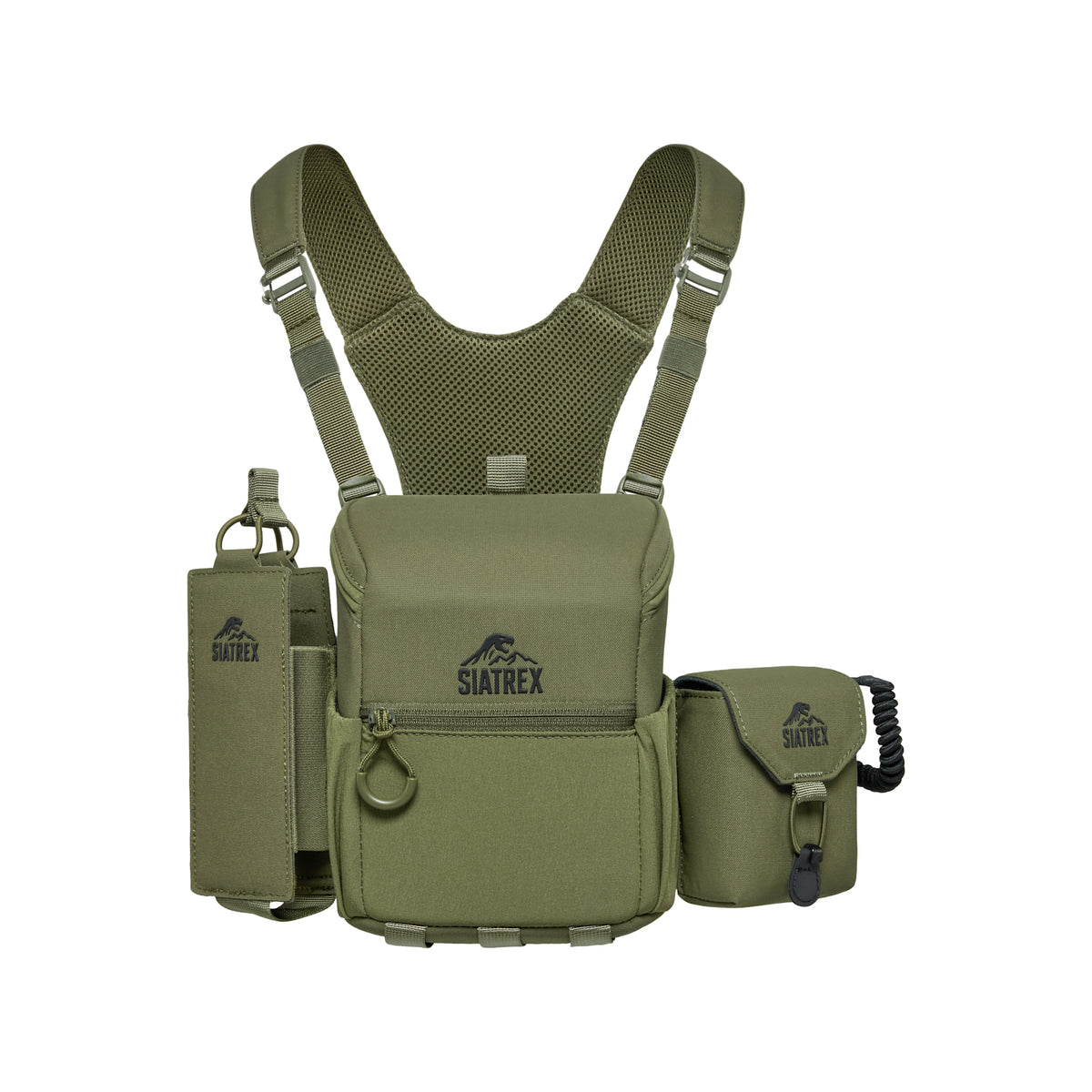 BINO-X 3-in-1 Magnetic Closure Binocular Harness with Bear Spray & Rangefinder Pouches