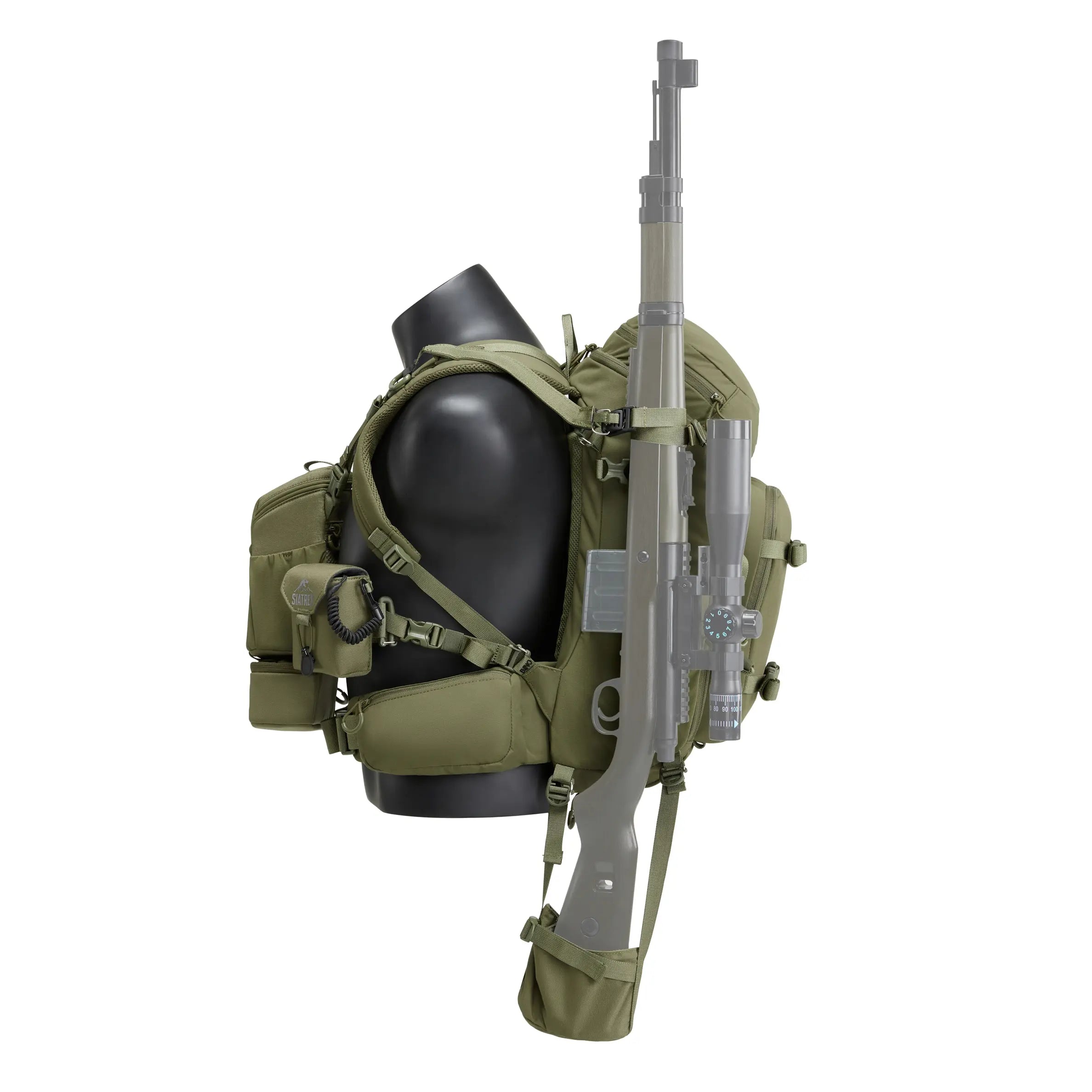 Single‑Motion Quick-Release Rifle Sling & Weapon Carry System