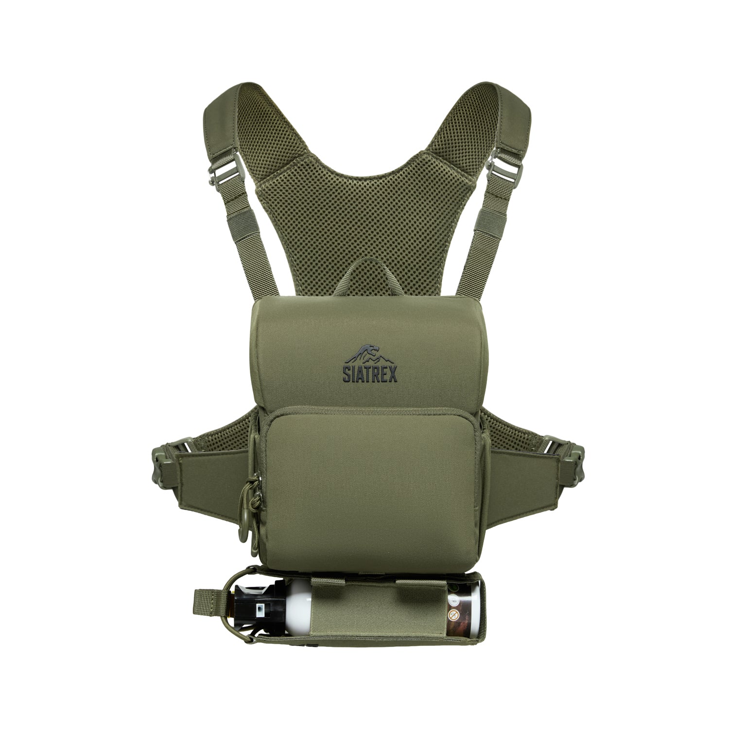 BINO-S 2-in-1 Silent Archery Binocular Harness with Bear Spray Pouch