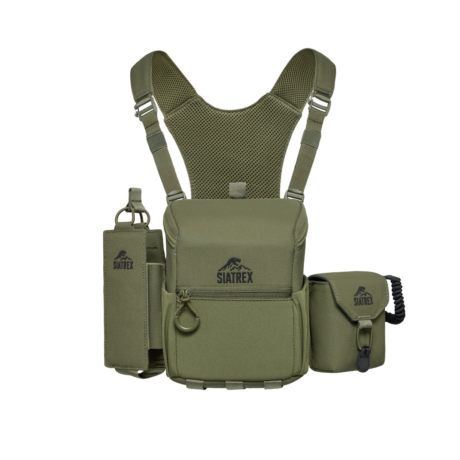 BINO-X 3-in-1 Magnetic Closure Binocular Harness with Bear Spray & Rangefinder Pouches
