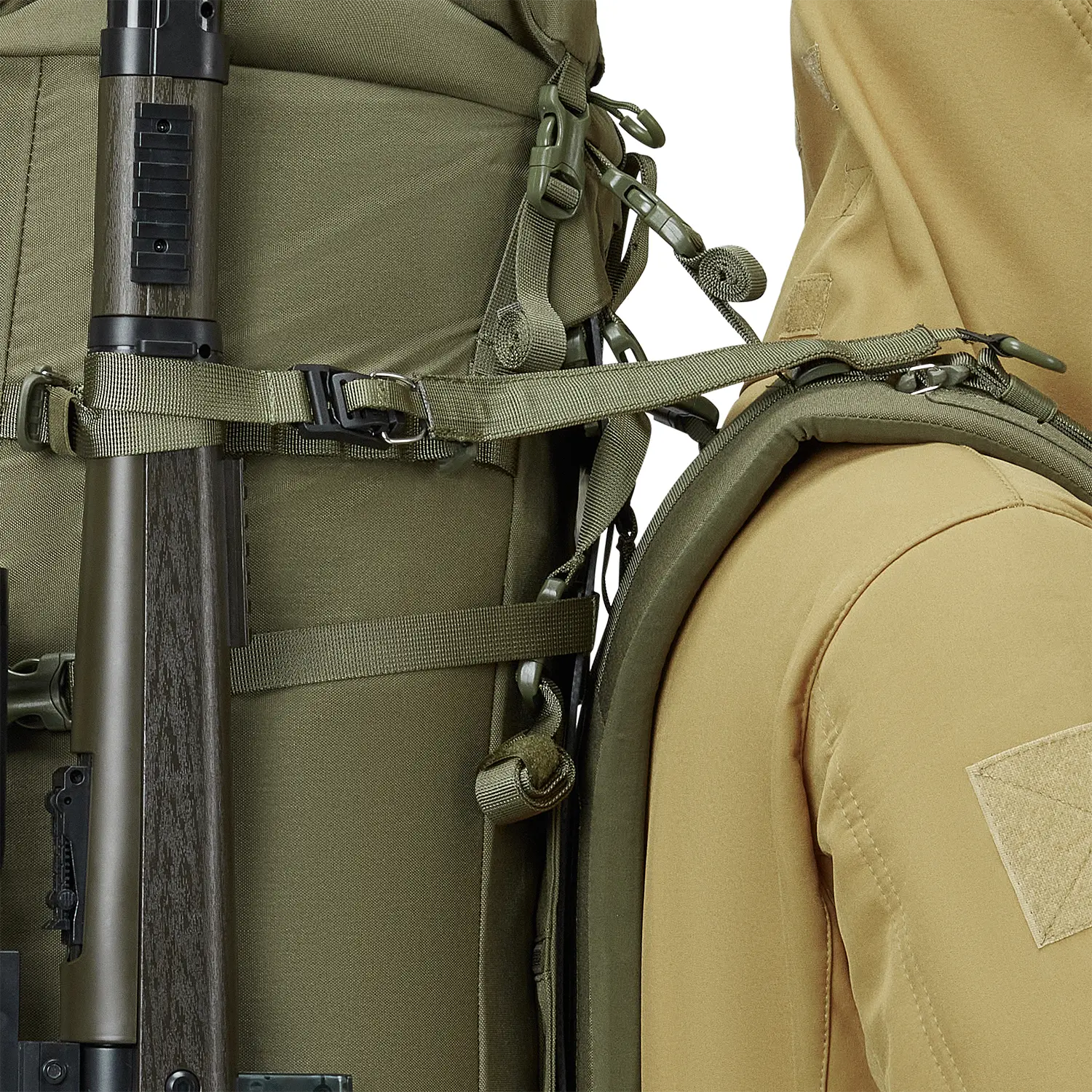 Single‑Motion Quick-Release Rifle Sling & Weapon Carry System