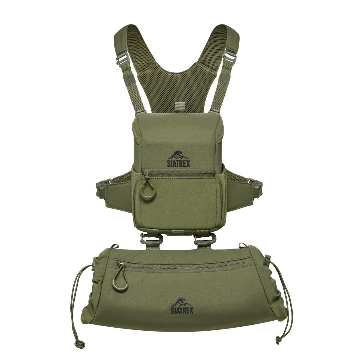 BINO-X 2-in-1 Magnetic Closure Binocular Harness with Hand Muff